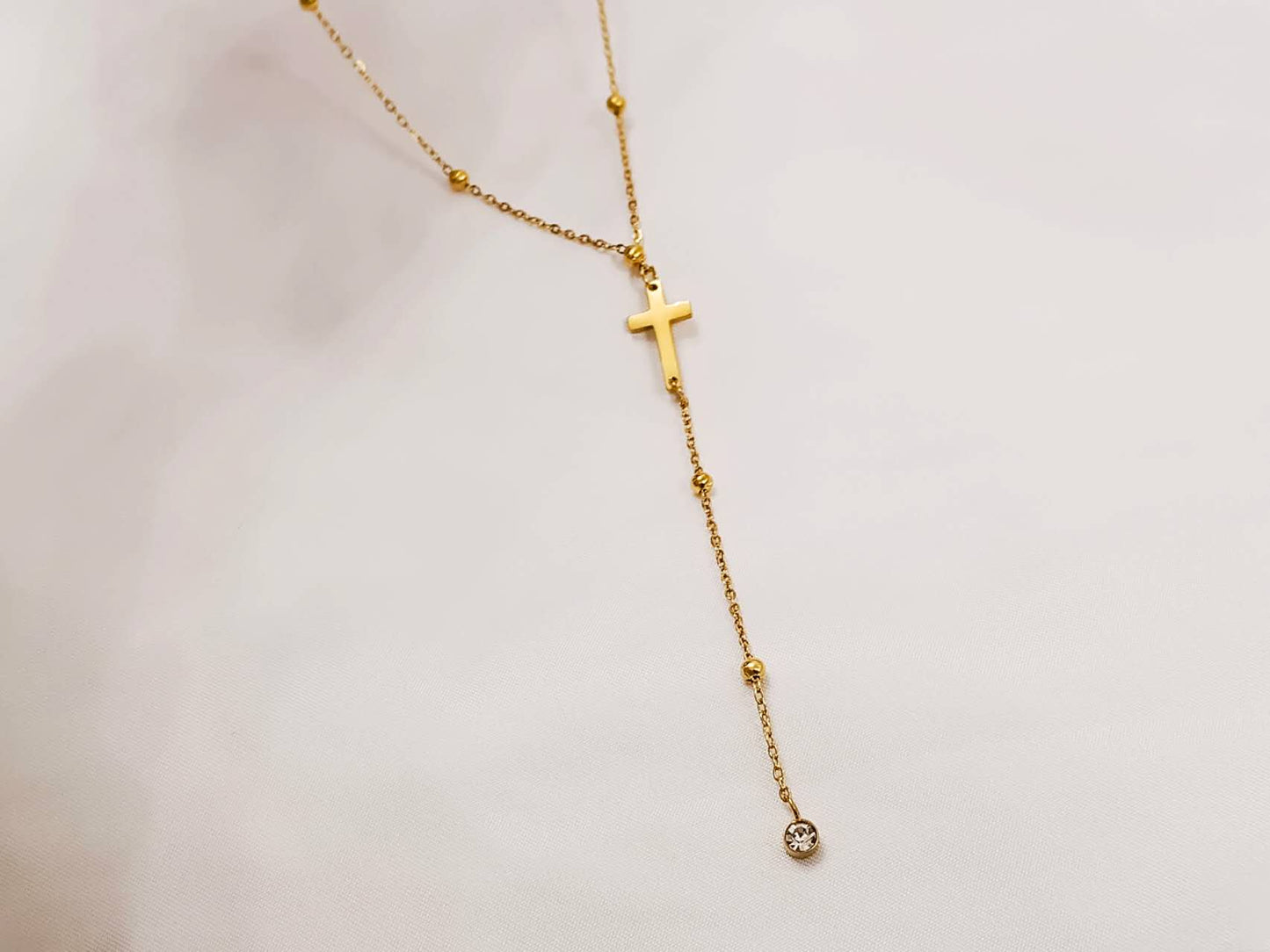 Aurora Faith Necklace – Gold