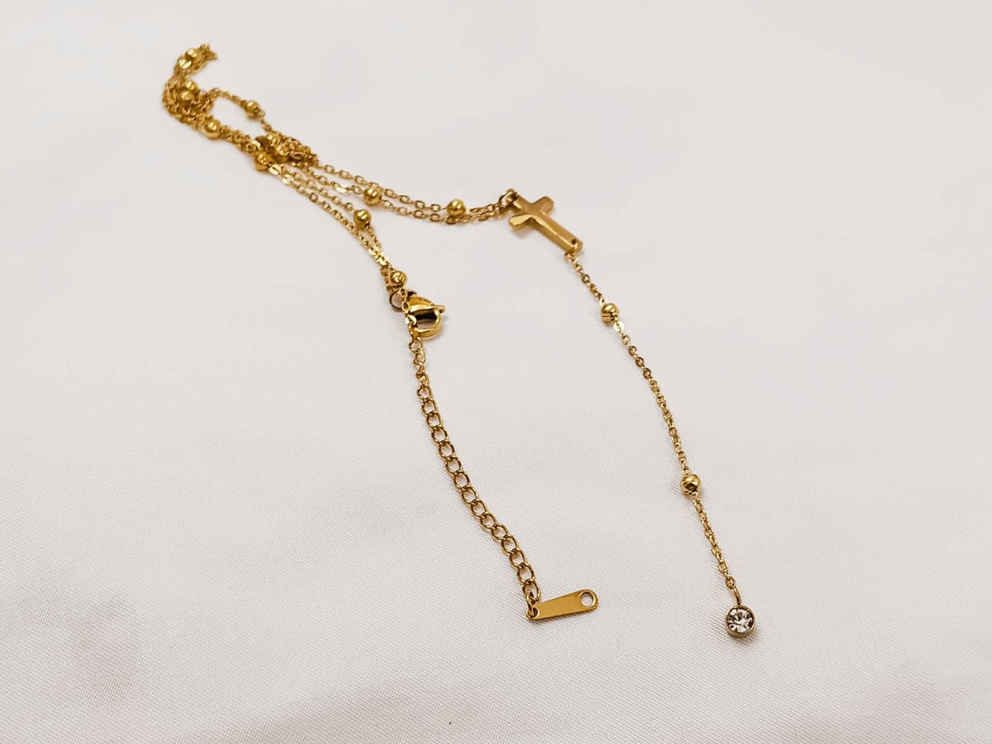Aurora Faith Necklace – Gold