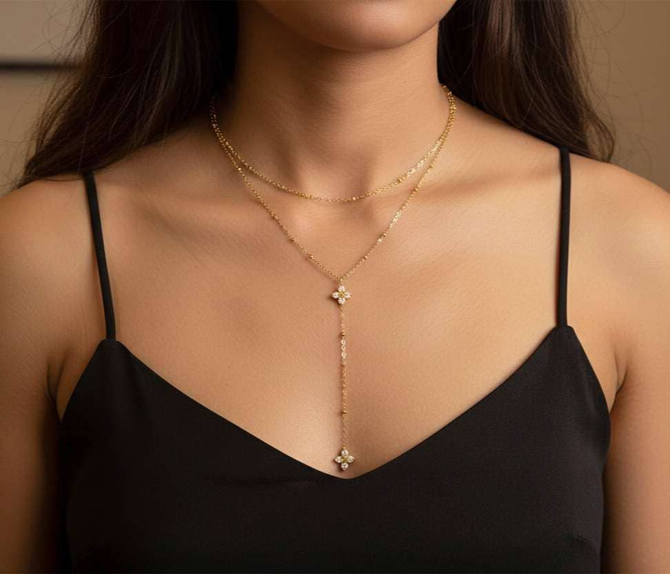 Luna Clover Y-Halsband