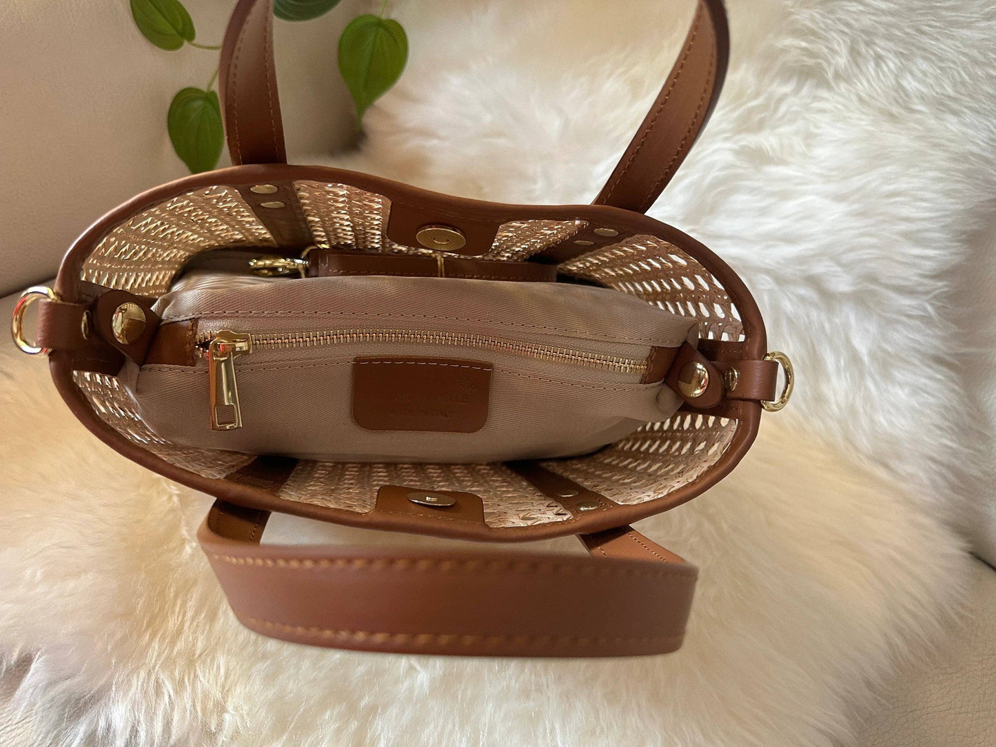Siena Tote – Cognac