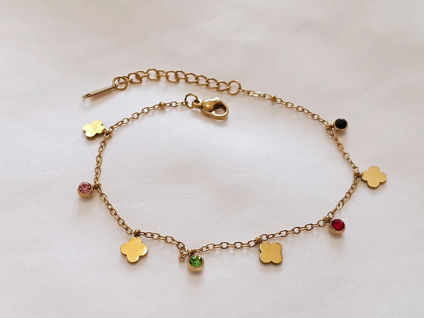 Daisy Clover Bracelet – Gold