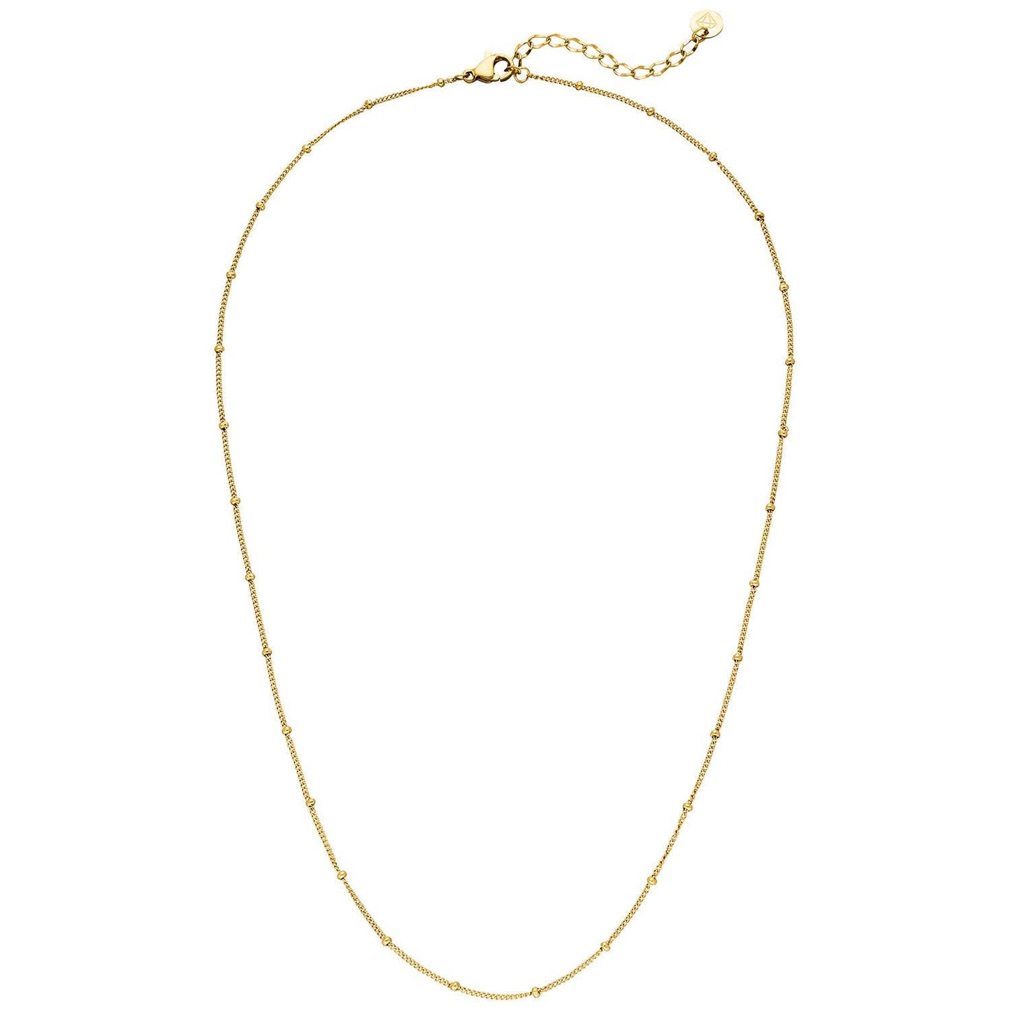 Minimal Dot Necklace - gold