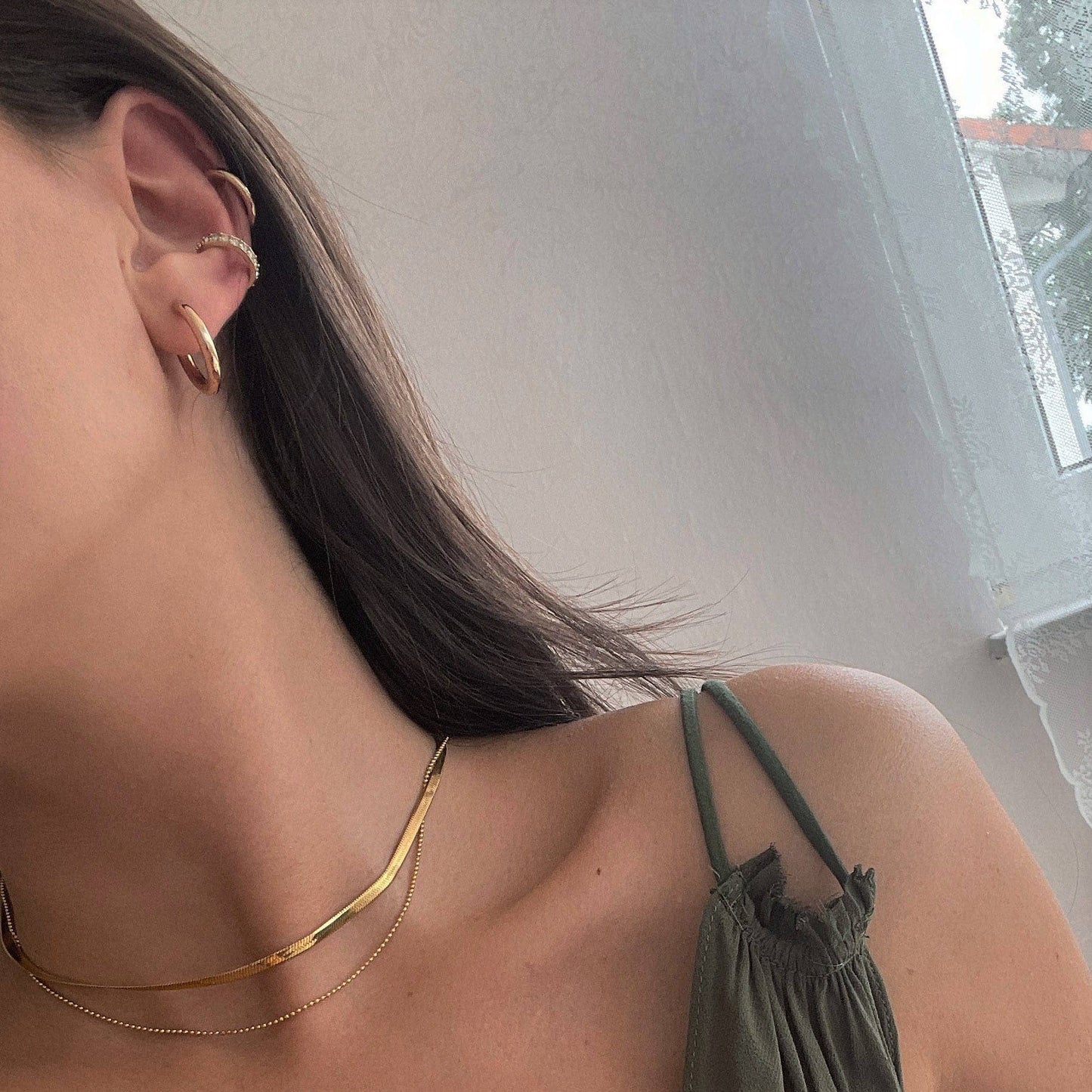 Classic Hoop Earrings – Gold