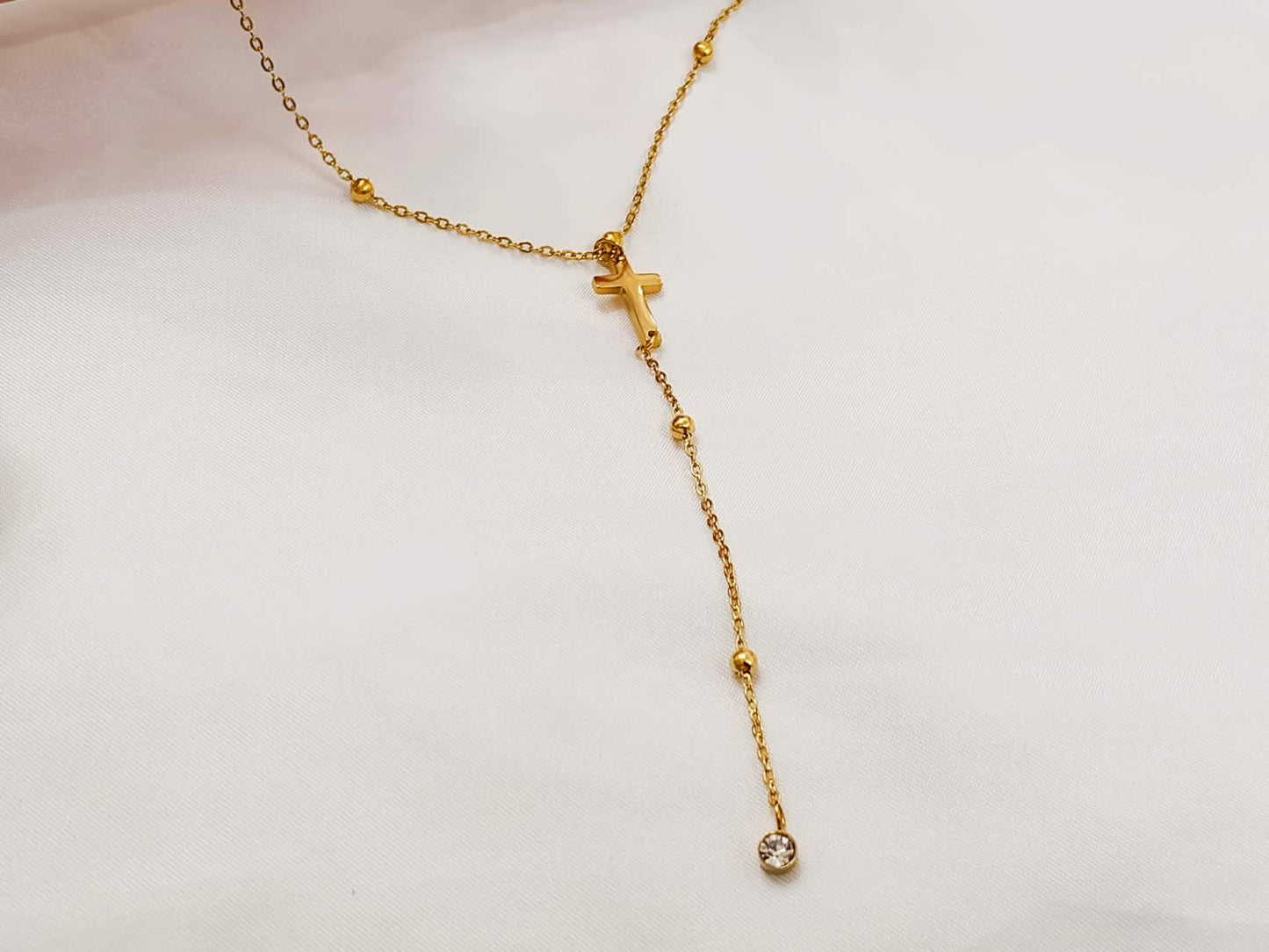 Aurora Faith Necklace – Gold