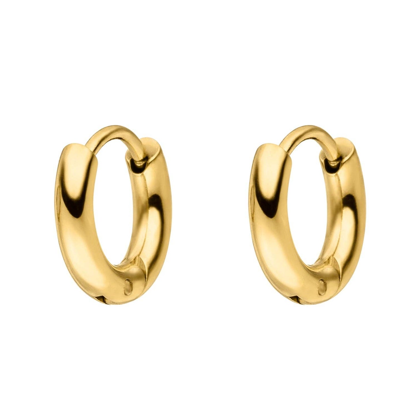 Classic Hoop Earrings – Gold