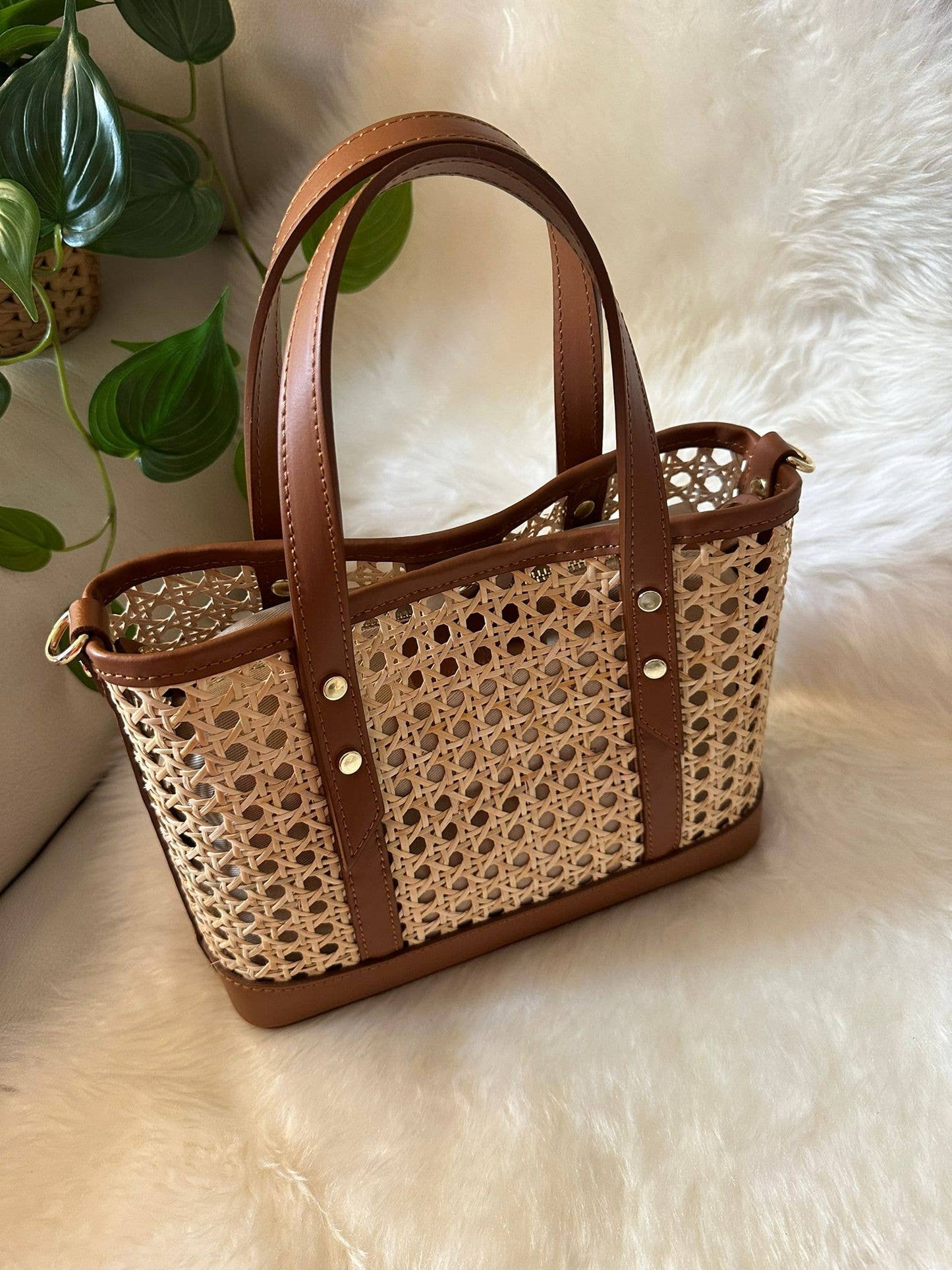 Siena Tote – Cognac