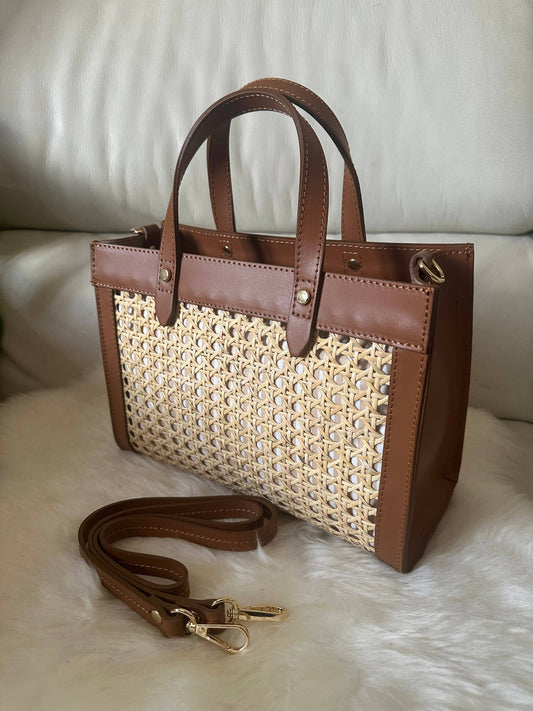 Verona Classic Tote - Cognac