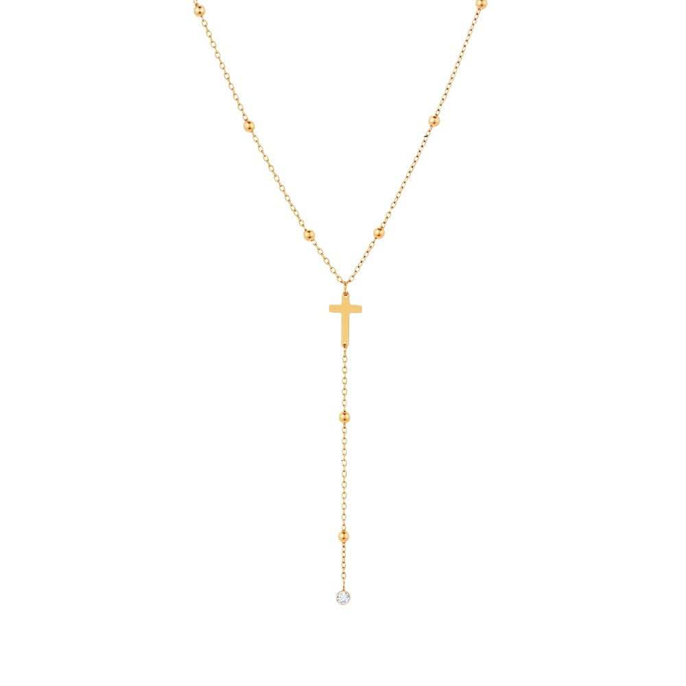 Aurora Faith Necklace – Gold