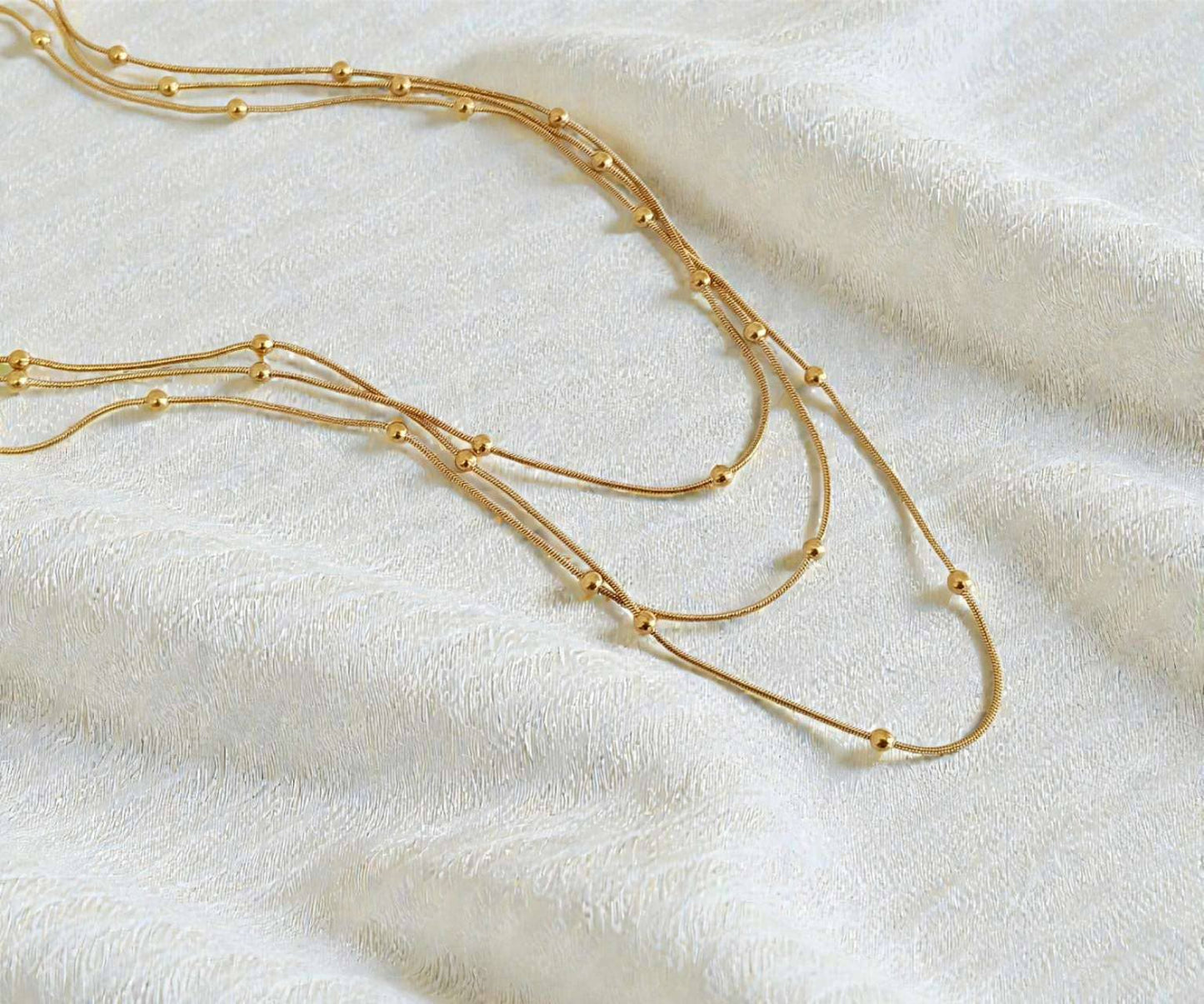 Starlight Necklace – Gold ✨