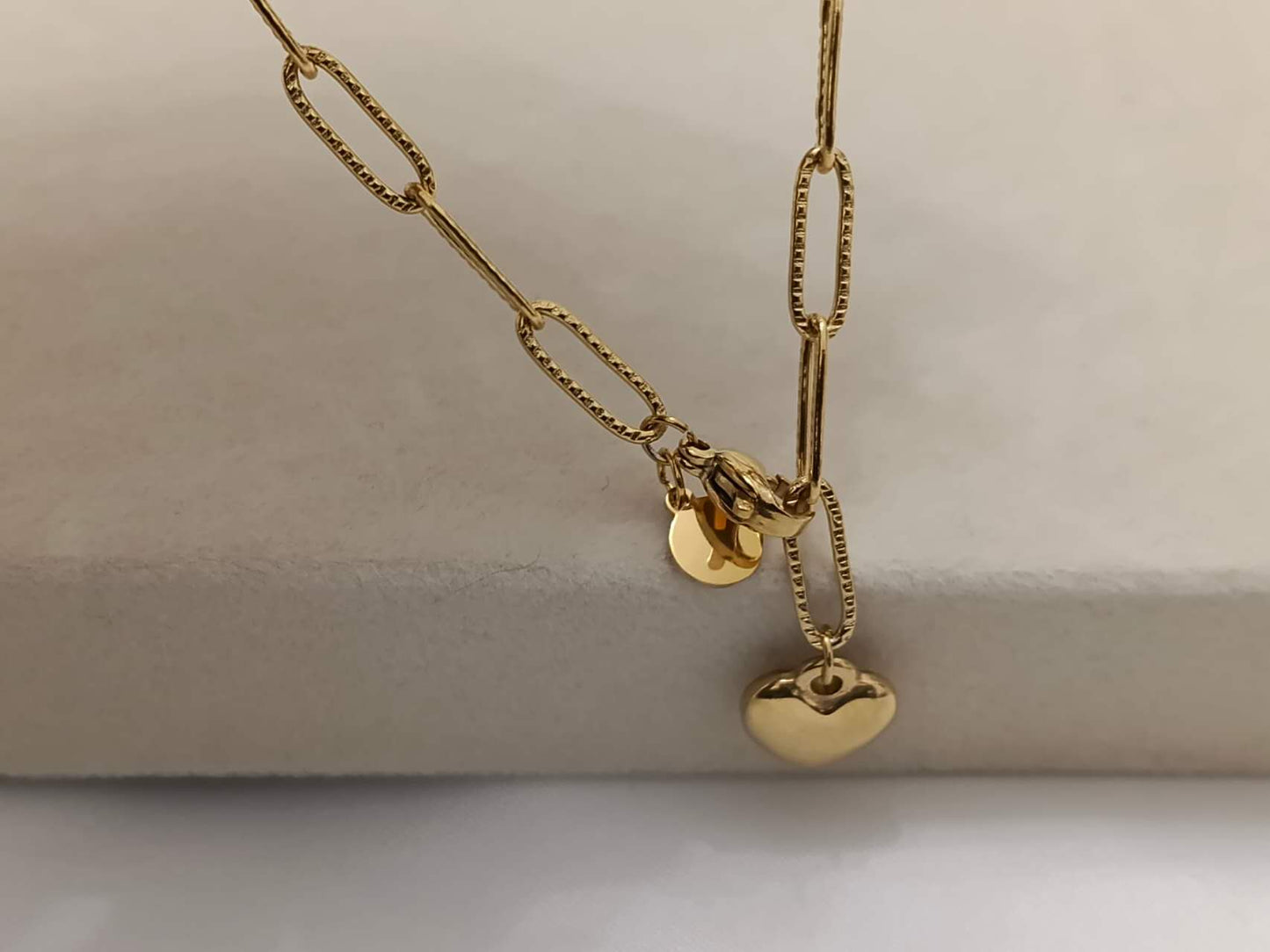 Bianca Heart Bracelet – Gold