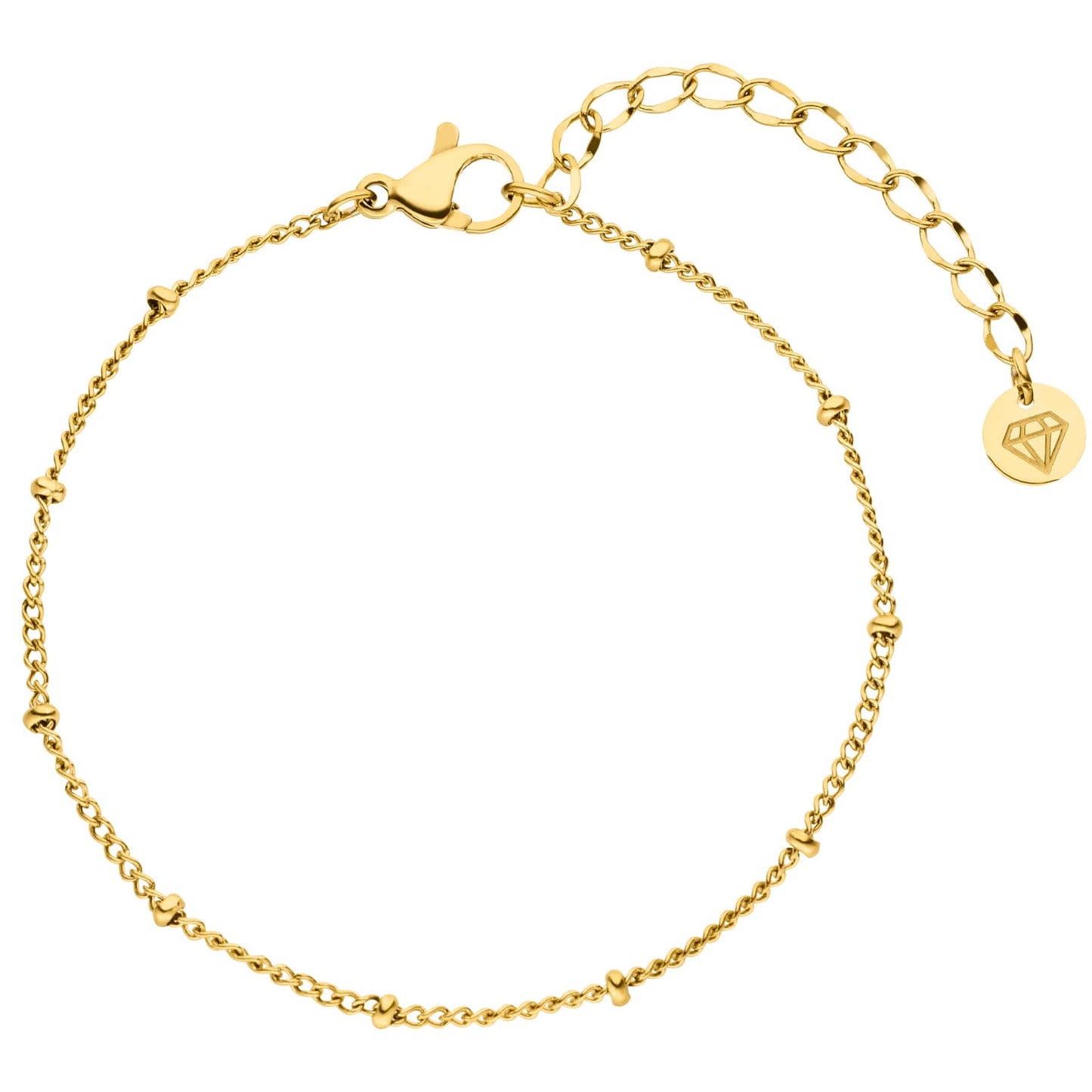 Minimal Dot Bracelet – Gold