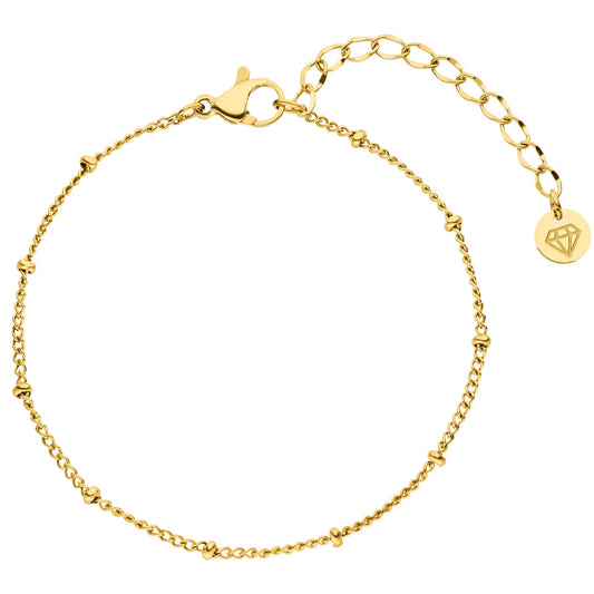 Minimal Dot Bracelet – Gold
