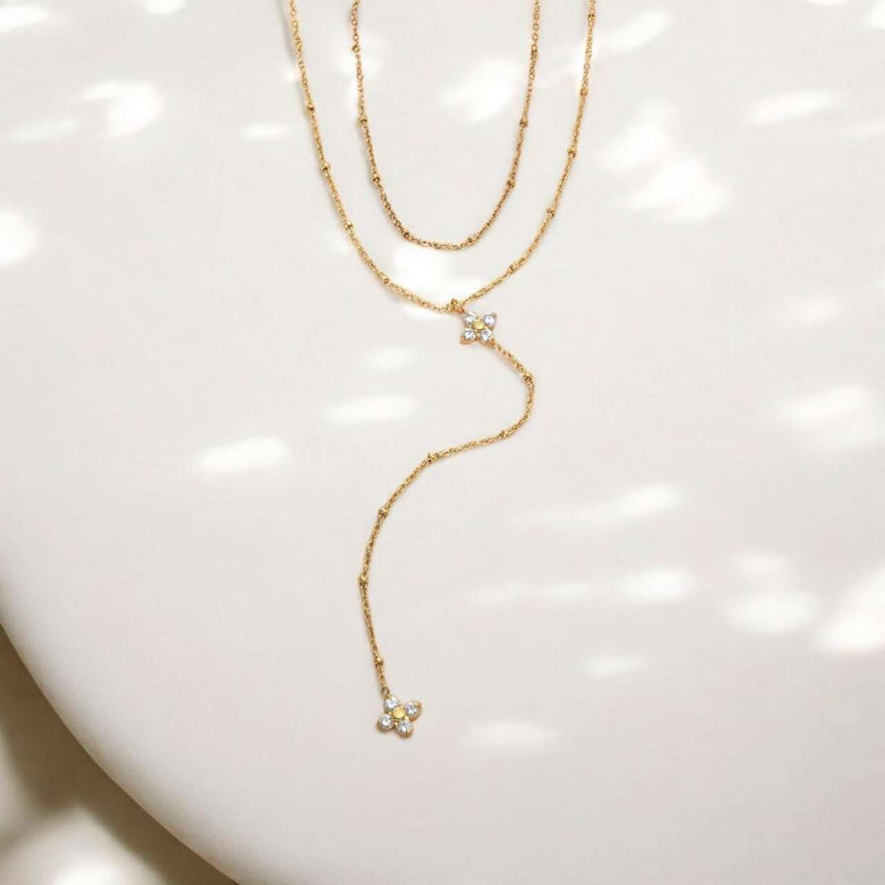 Luna Clover Y-Halsband