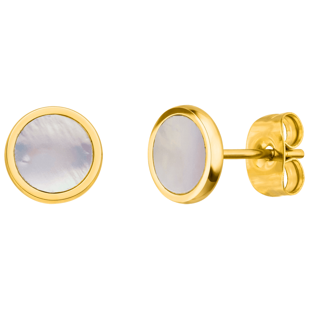 Pearl Glow Studs
- Gold