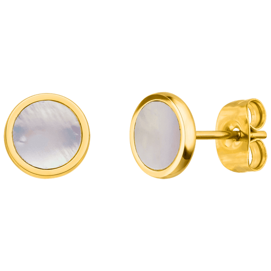 Pearl Glow Studs
- Gold