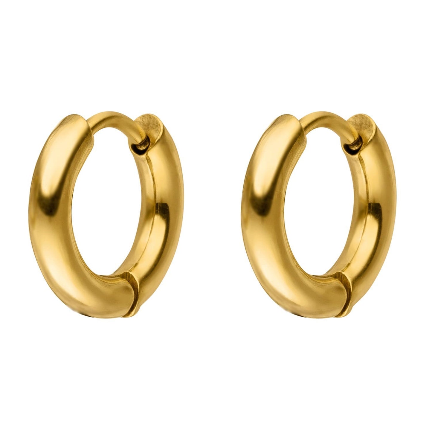 Classic Hoop Earrings – Gold