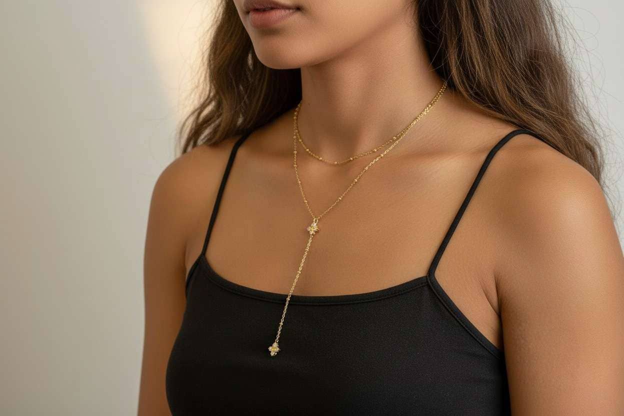 Luna Clover Y-Halsband